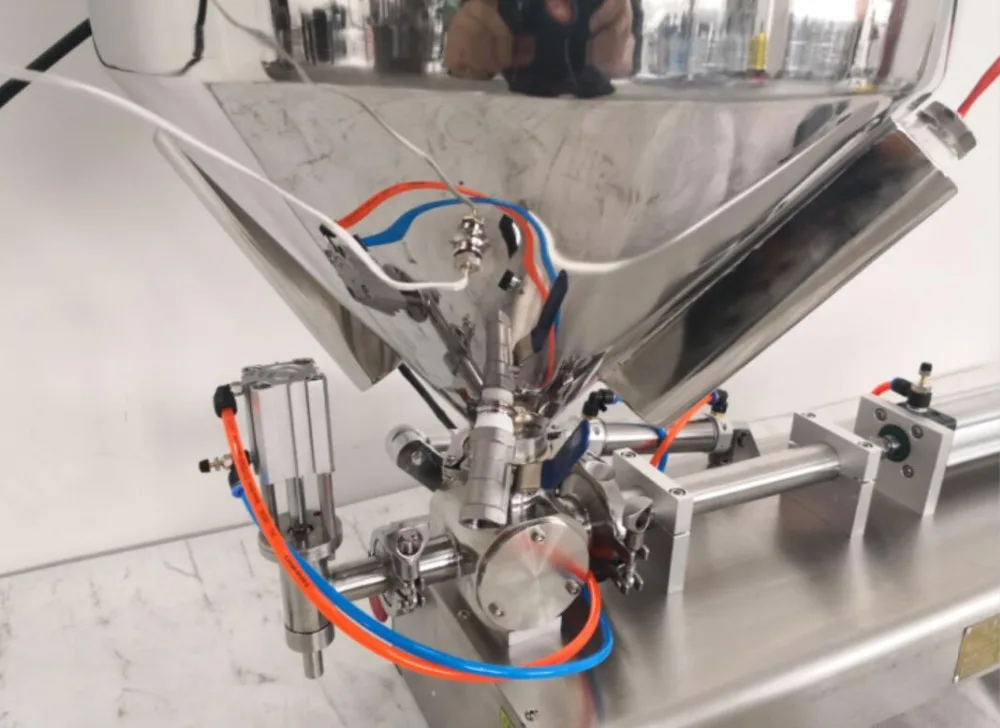 Jam Chilli Sauce Filling Machine Bigger Valve Mixing Hopper Soybean Paste Peanut Butter Cream Filler | Бытовая техника
