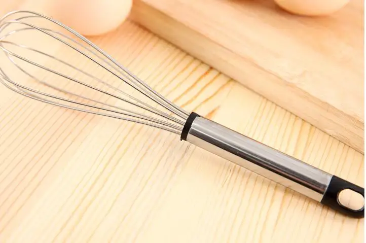 1PC Salon Hairdressing Tool Stainless Steel Handle Whisk Mixer Egg Beater Drink Foamer Kitchen Tools LF 258 | Дом и сад