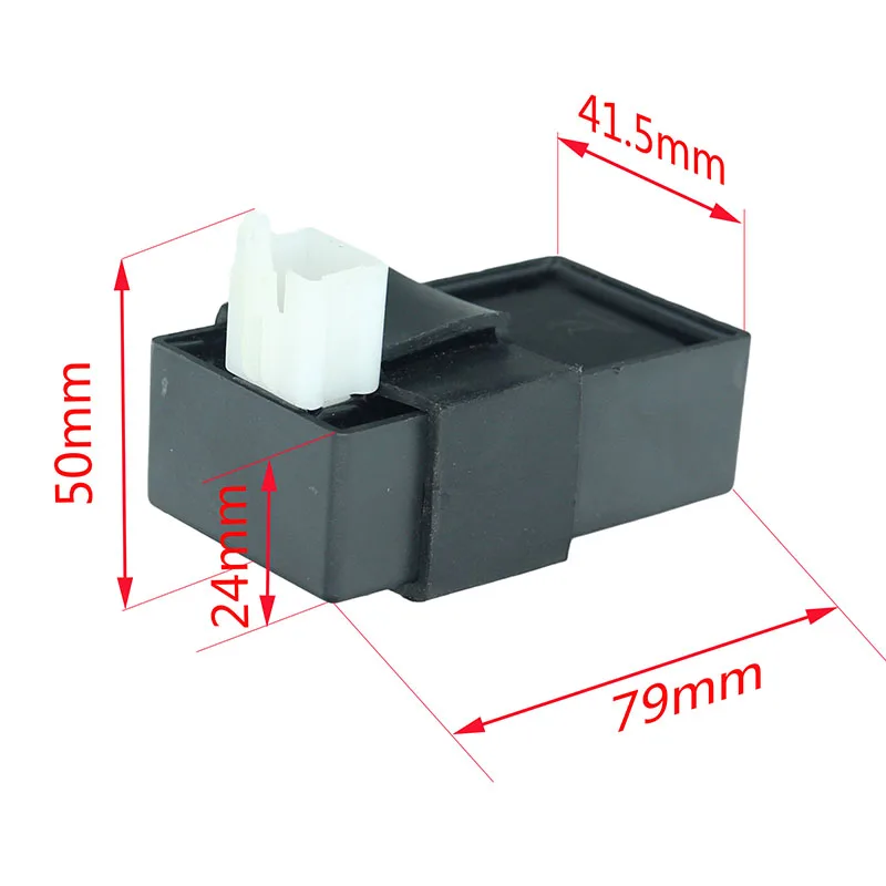 Черный высокая производительность мотоцикла 5 pin зажигания CDI Коробка