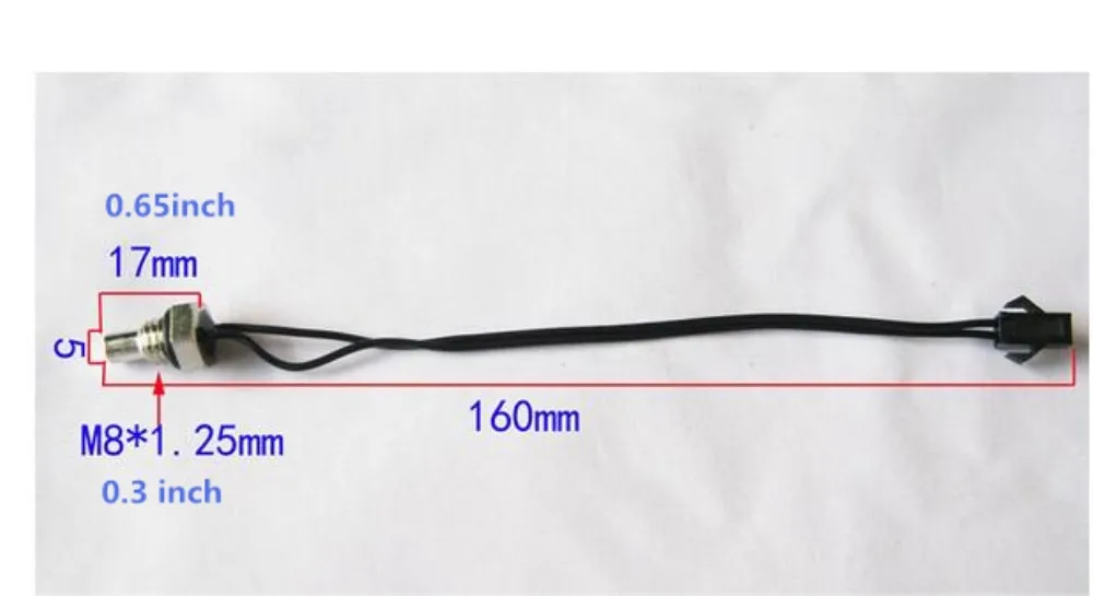Датчик температуры NTC зонд M8 измерение водонагревателя для измерения расхода