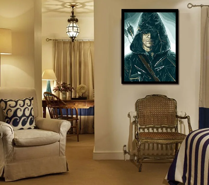 Marvel Arrow DIY Digital Painting By Numbers | Дом и сад