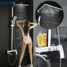 Смеситель для душа GAPPO, настенный хромированный кран Водопад для ванной комнаты