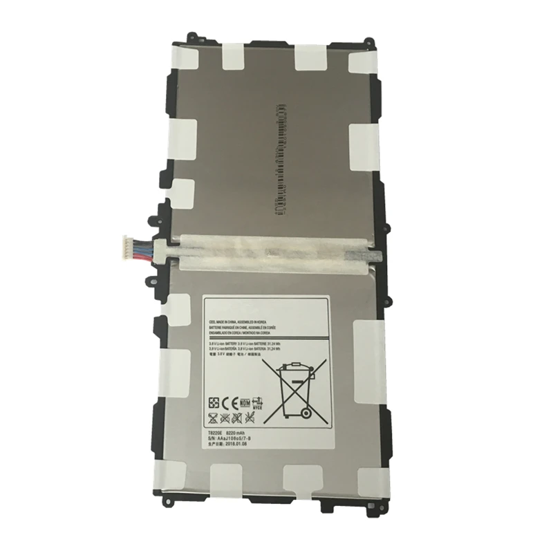 T8220E Аккумулятор для планшета Samsung Galaxy Note 10 1 SM-P600 P601 T520 P605 P607 8220 мАч запасные
