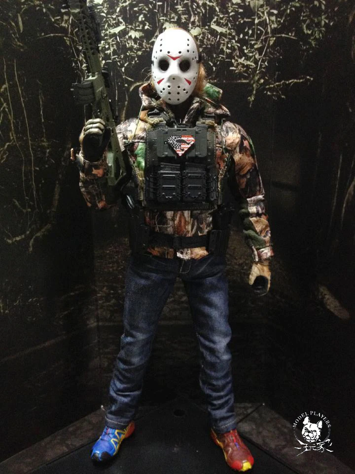 Новая изысканная мини Маска Джейсон вурхисс Тип 2 в масштабе 1/6 для коллекции