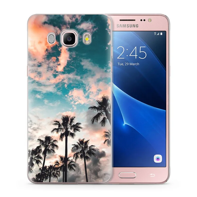 Для Funda Samsung Galaxy J7 2016 чехол J710 J710F чехлы для телефонов Любовь Париж Эйфелева башня