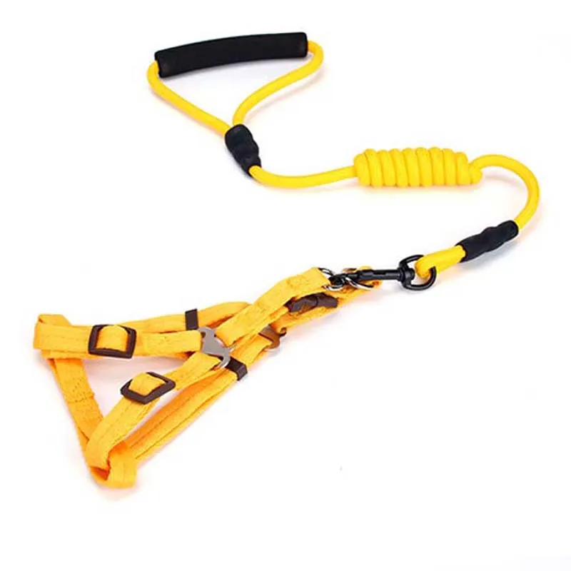 Adjustable Breathable Soft Colorful Dog Collar High Quality Non-toxic Nylon Mesh Harness Two-piece Set 20E | Дом и сад