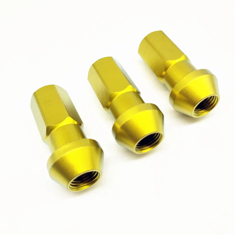 Титановый светильник PYTITANS TC4 Gr5 для гоночного колеса M12X1.5