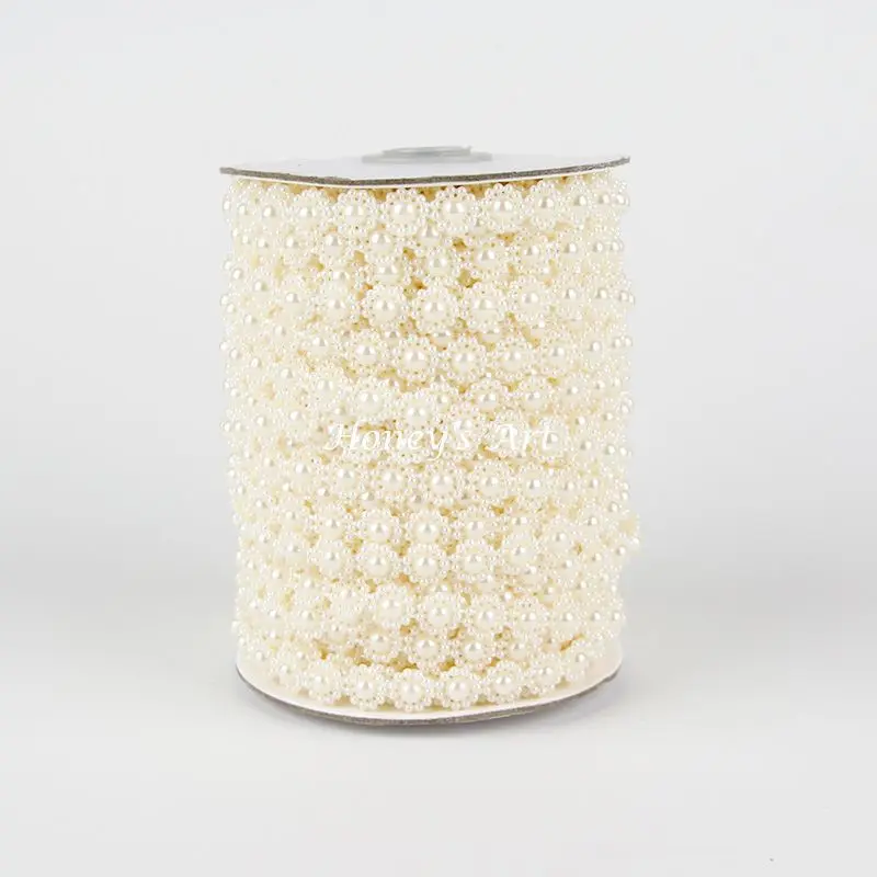 Цепочка с подсолнухами для украшения свадебных цепочек 10 мм 25 м 1 рулон