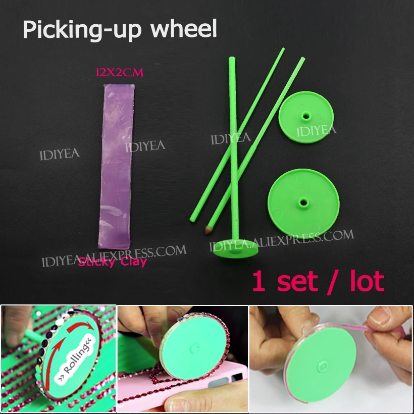 DIY Набор инструментов ручка коробка аранжировщик лоток пластины аксессуары для украшения ногтей Кристаллы горячей фиксации и не горячей фиксации Стразы Блеск
