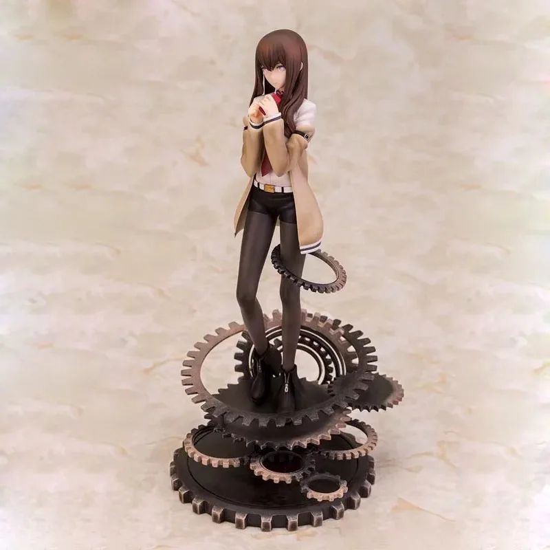 Экшн фигурка Steins Gate Makise Kurisu масштаб 1/7 Раскрашенная ПВХ игрушка игрушки