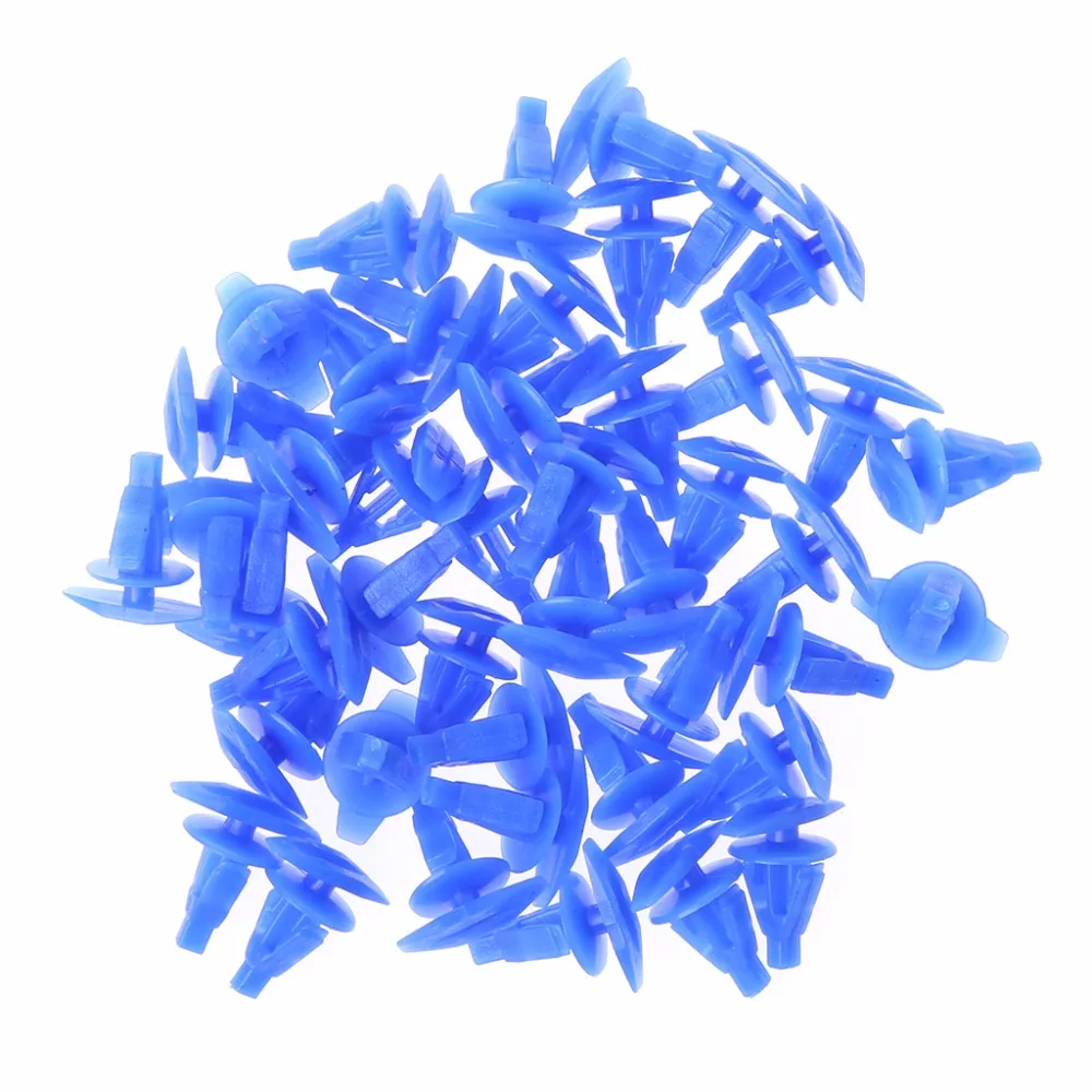 500Pcs/Set Universal Multicolor Car Door Plastic Bumper Rivets Automotive Panel Push Pin Retainer Trim Clip Fastener | Автомобили и