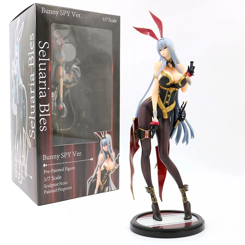 Аниме игра valkyria chronicles Selvaria Bles Bunny девушка сексуальная фигурка Коллекционная