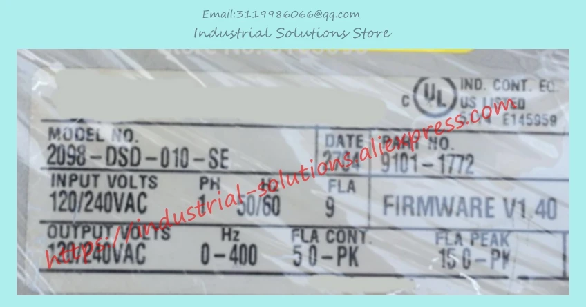 

New 2098-DSD-010-SE Industrial Control PLC Module