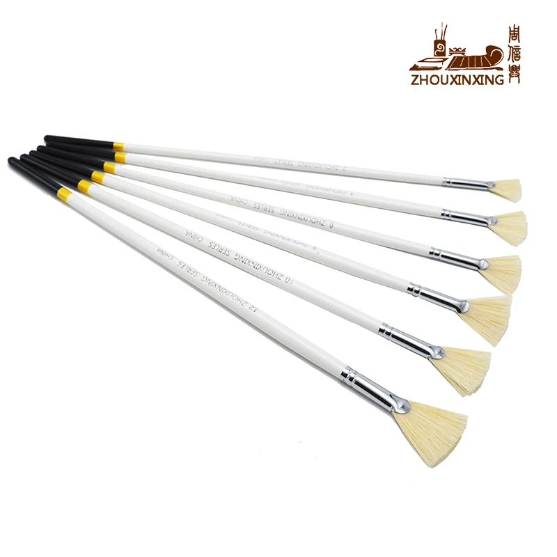 6 шт./компл. кисть для рисования маслом в виде свиньи|brush art|art suppliesbrushes oil painting |