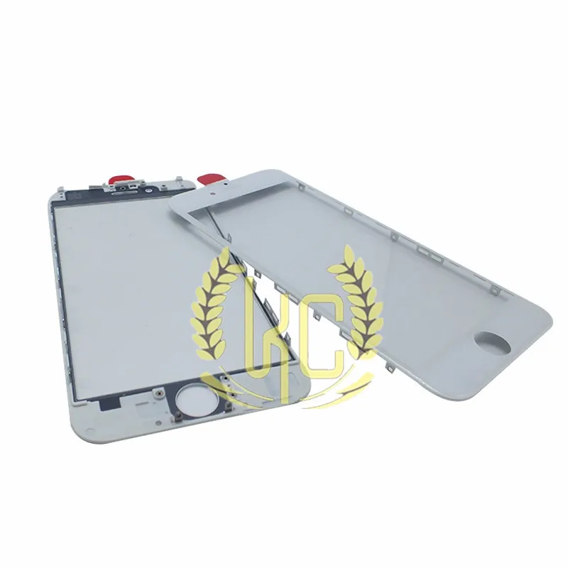 Черный/белый для iPhone 6G/6Plus стекло сенсорной панели + OCA бензель Рамка дигитайзер в