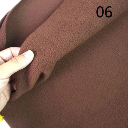 06 Meetee 100/200 см X 160 см флис ткань короткая бархатная кукла швейная ткань DIY Ручная Скрапбукинг шляпа одежда материал FA009 - Цвет: 06