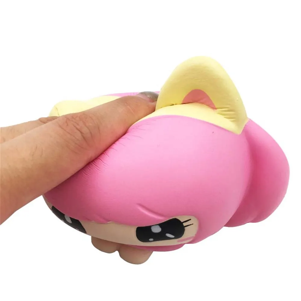 Мягкие игрушки Kawaii рождественские розовые Игрушки для маленьких девочек