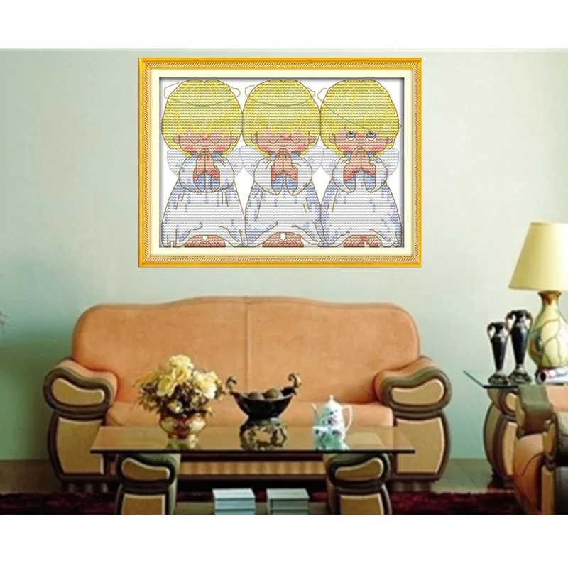 Радость воскресенье Рукоделие сделай сам DMC Вышивание наборы для ухода за кожей