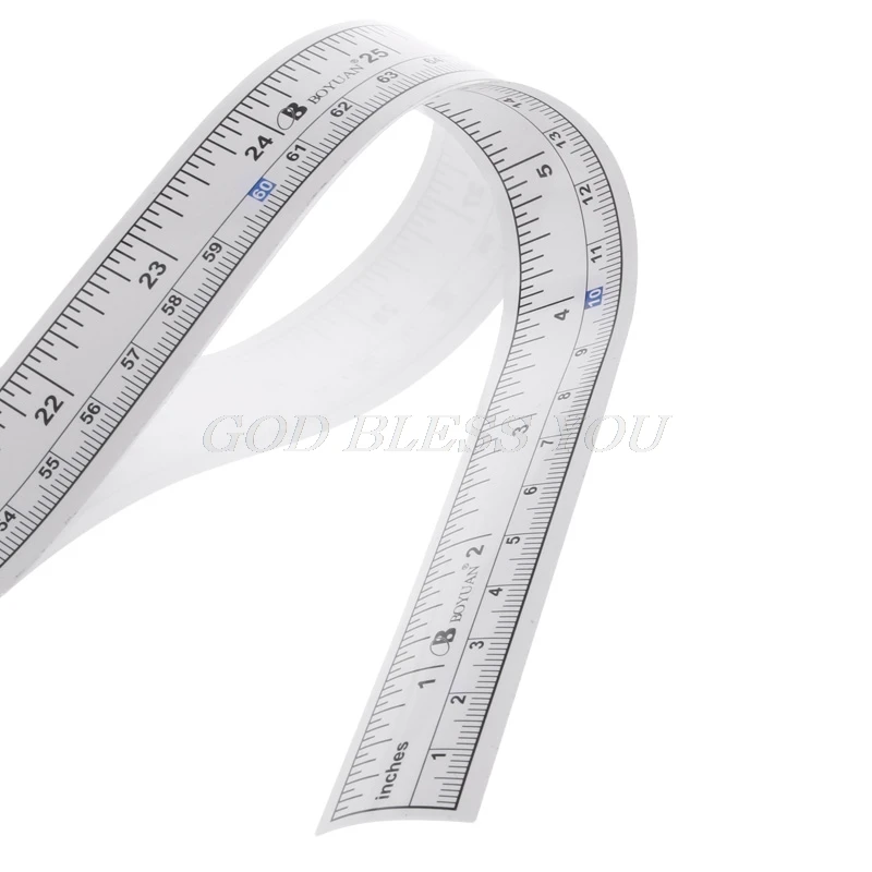 

90cm Self Adhesive Metric Measure Tape Vinyl Ruler For Sewing Machine Sticker Dropshipping