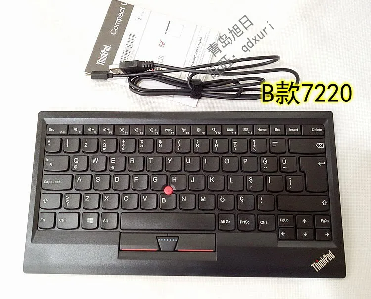 Новая Оригинальная проводная USB клавиатура для Lenovo ThinkPad Compact с трекпонтом