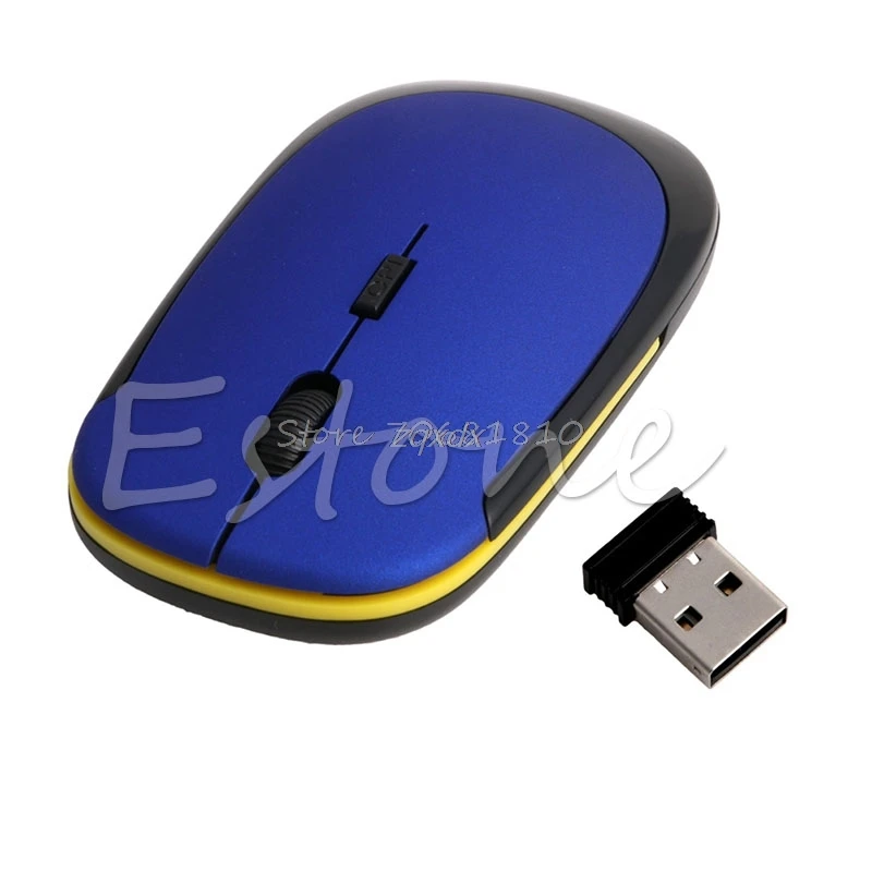 Мини USB беспроводная мышь 2 4G ультратонкая оптическая нано приемник для ноутбука