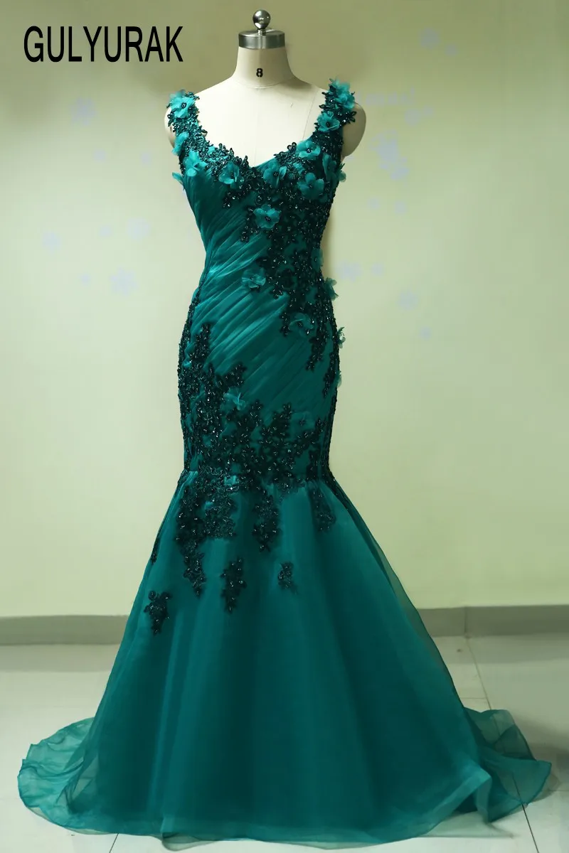 Vestido De Fiesta 2017 Длинные вечерние платья Festa украшенные цветами Новинка Сексуальная