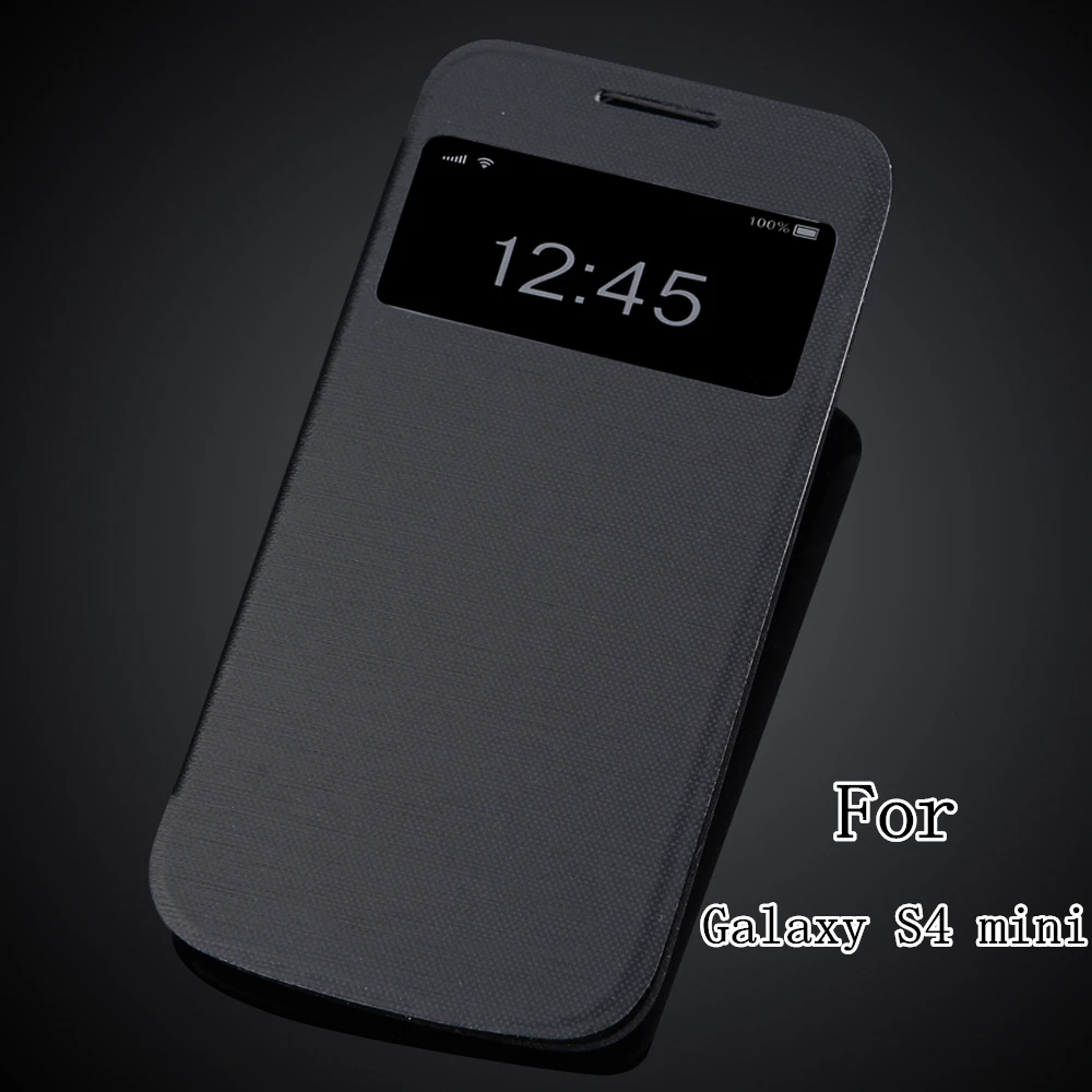 2016 Новинка Батарея Корпус чехол для Samsung Galaxy S4 Mini S4mini I9190 9190 I9192 I9195 Вид из окна флип
