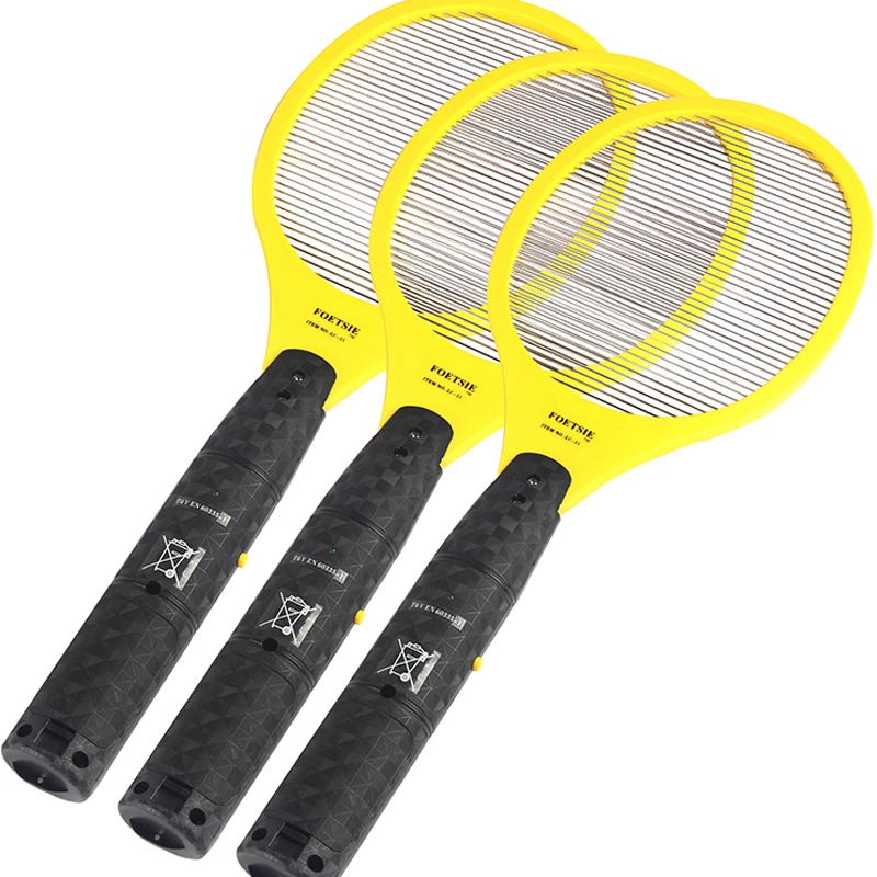 Горячая электрическая ракетка от москитов на открытом воздухе муха Zapper