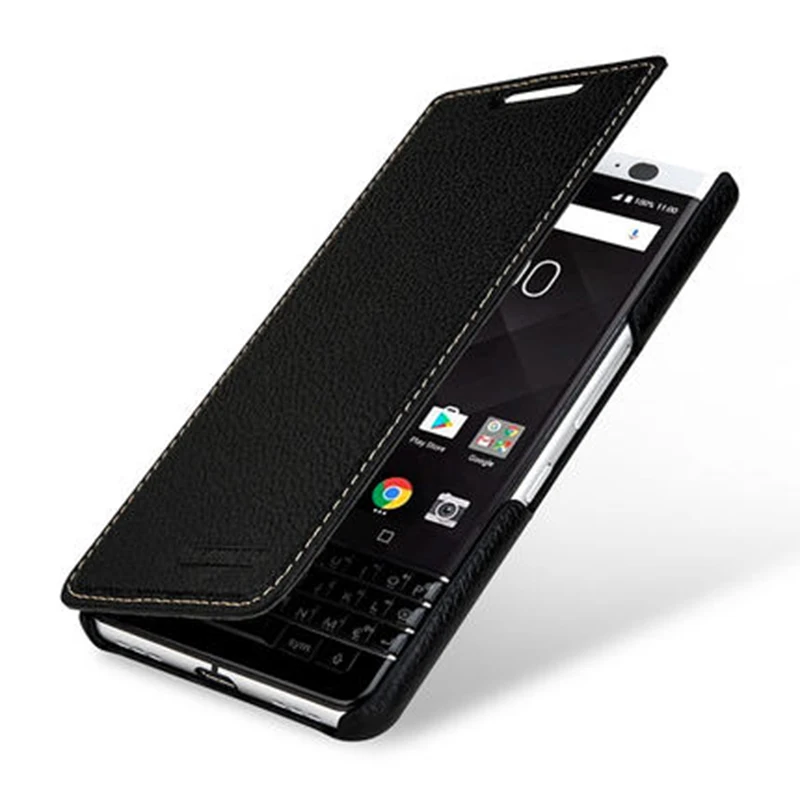 Luxury Brand Genuine Leather Case for Blackberry KEYone PRESS 4.5