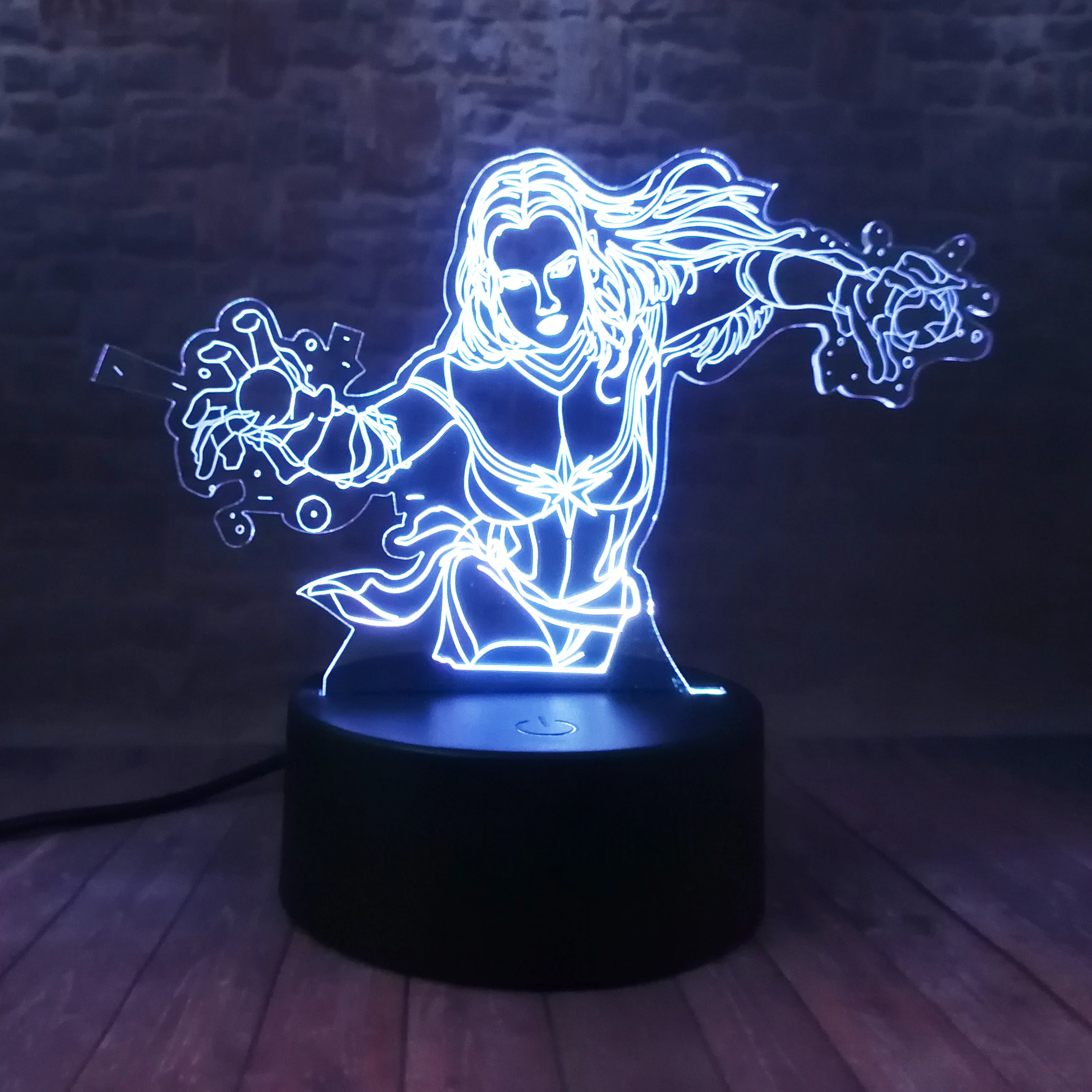Amroe хит продаж 2019 Супергерой из фильма Marvel Мстители легенды 3D капитан Марвел 7