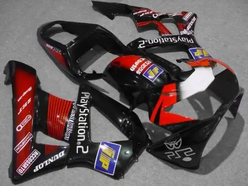 Красный блестящий черный обтекатель Набор для CBR900RR 00 01 CBR900 929 2000 2001 литьевая форма