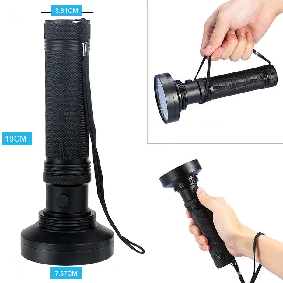 Алюминиефонарь Ф-вспышка 100 светодиодов нм 6 батарей аа | Лампы и освещение