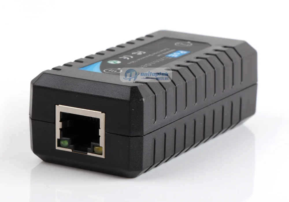 Новое поступление 13 Вт Max IEEE802.3af вход/выход один 1 канал 1-порт PoE удлинитель POE повторитель Максимальная передача 120 м расстояние