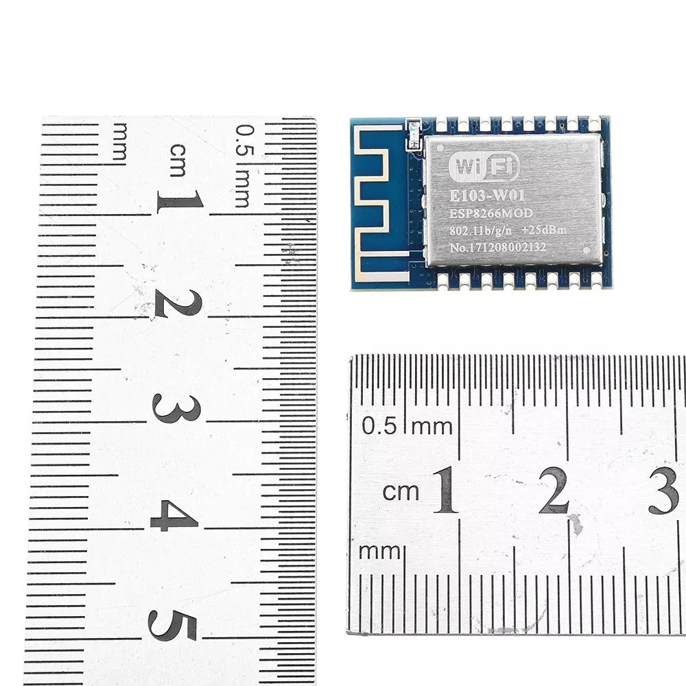 3 шт./лот E103-W01 WIFI ESP8266EX 2 4 ГГц 100 мВт PCB антенна IoT UHF беспроводной трансивер ESP8266