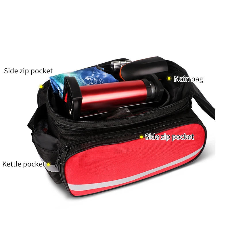 Велосипедная сумка для езды на багажник велосипеда светоотражающие сумки