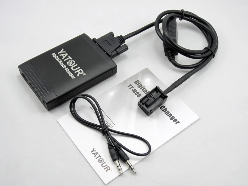 Автомобильный адаптер Yatour для цифровой музыки компакт дисков Bluetooth AUX USB SD карта RD4