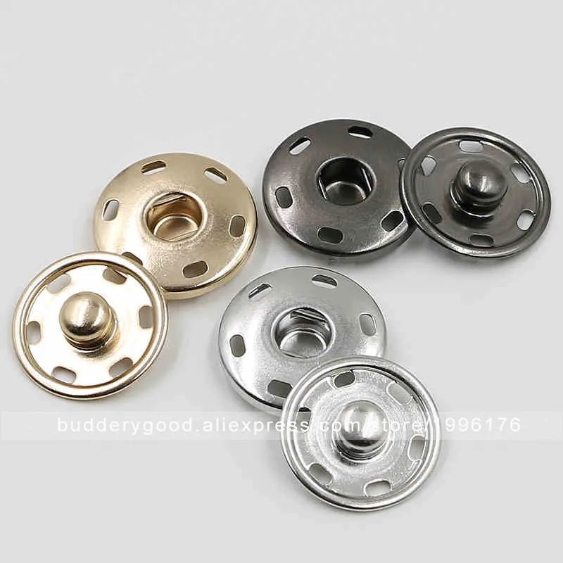 Швейная фурнитура позолоченные защелкивающиеся кнопки|buttons scrapbooking|metal snapsmetal snap