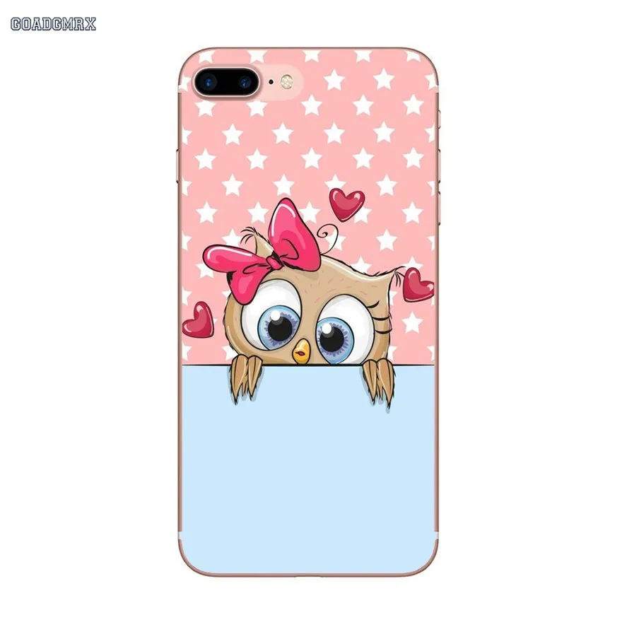 Мягкие прозрачные чехлы для Huawei P Smart G7 G8 P7 Mate 10 P20 Pro P8 P9 P10 Lite Mini GR5 2017 милый