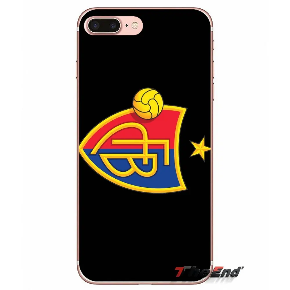 Чехол для телефона FC Basel Soccer Football с логотипом iPhone X 4 4S 5 5S 5C SE 6 6S 7 8 Plus Samsung Galaxy J1 J3 J5 J7