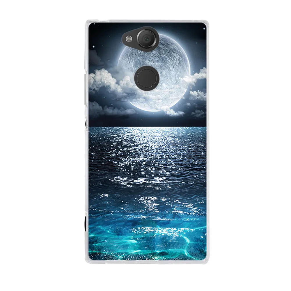 Задняя крышка для sony Xperia XA2, 5,2 дюйма, силиконовый чехол для телефона, для sony Xperia xa2, мягкие ТПУ чехлы для sony Xperia XA2, Fundas Coque - Цвет: 39