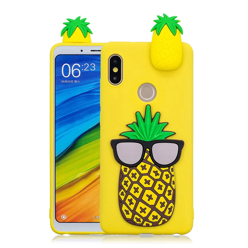 Мягкий Силиконовый ТПУ чехол 3D для Xiaomi Redmi Note 7 чехлы милые Мультяшные с рисунком 5