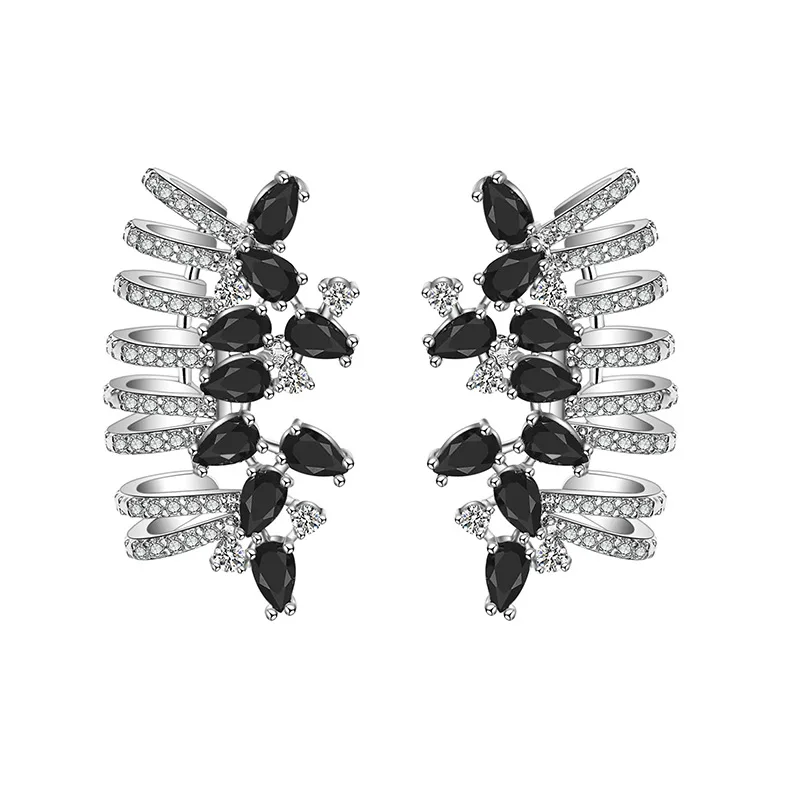 Fashion Elegant Earring Full Mirco Cubic Zircon Jewelry For Women Bride Wedding Party Gift Accessories | Украшения и аксессуары