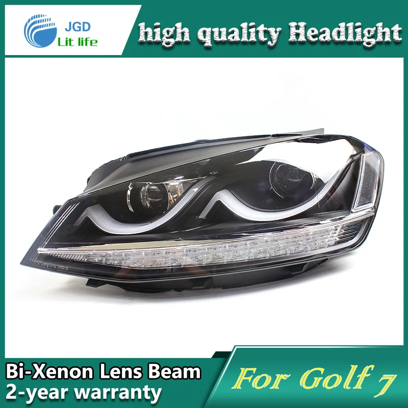 Высококачественный чехол для стайлинга автомобиля VW Golf 7 Golf7 светодиодный