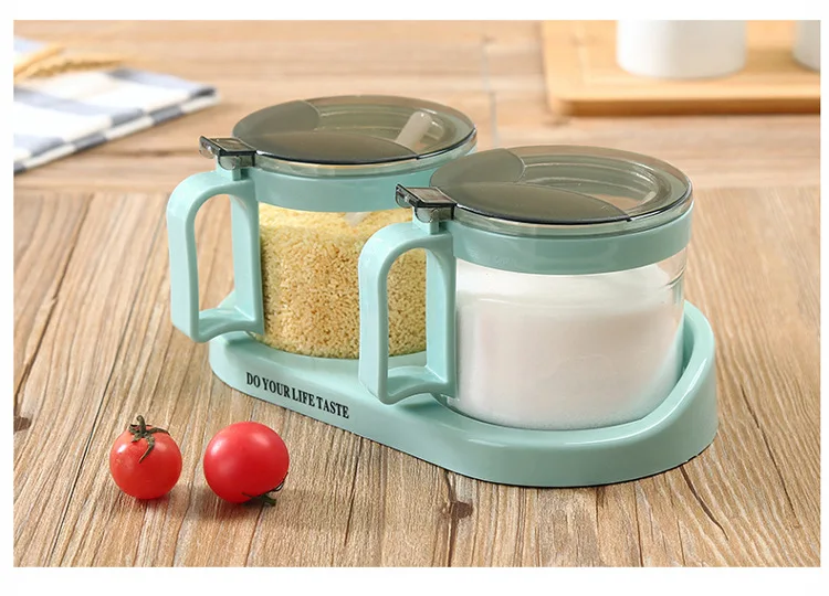 2PCS Кухонная Гардеробная коробка для хранения бутылок, банок, коробок, три цвета на выбор, зеленый, хаки, вишневый фиолетовый - Цвет: 2PCS