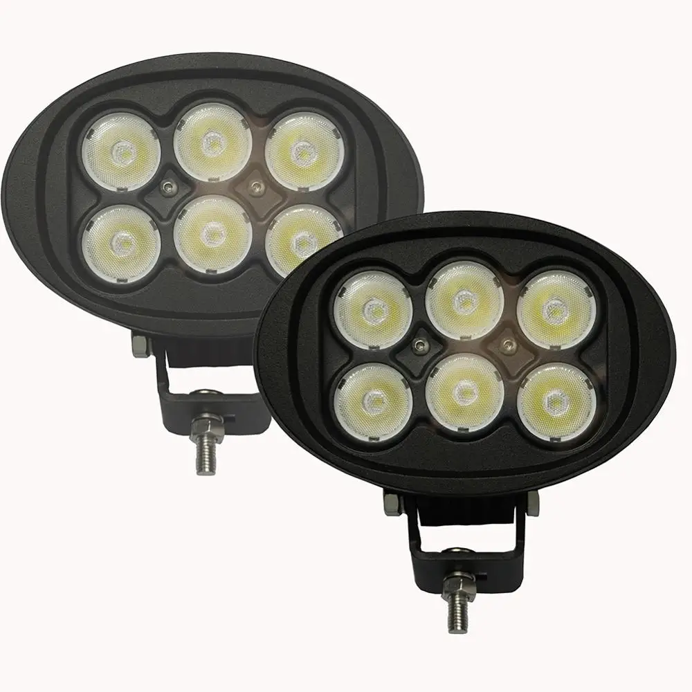 45 Вт светодиодный рабочий свет Овальный 12В Led дальнего света луч потока