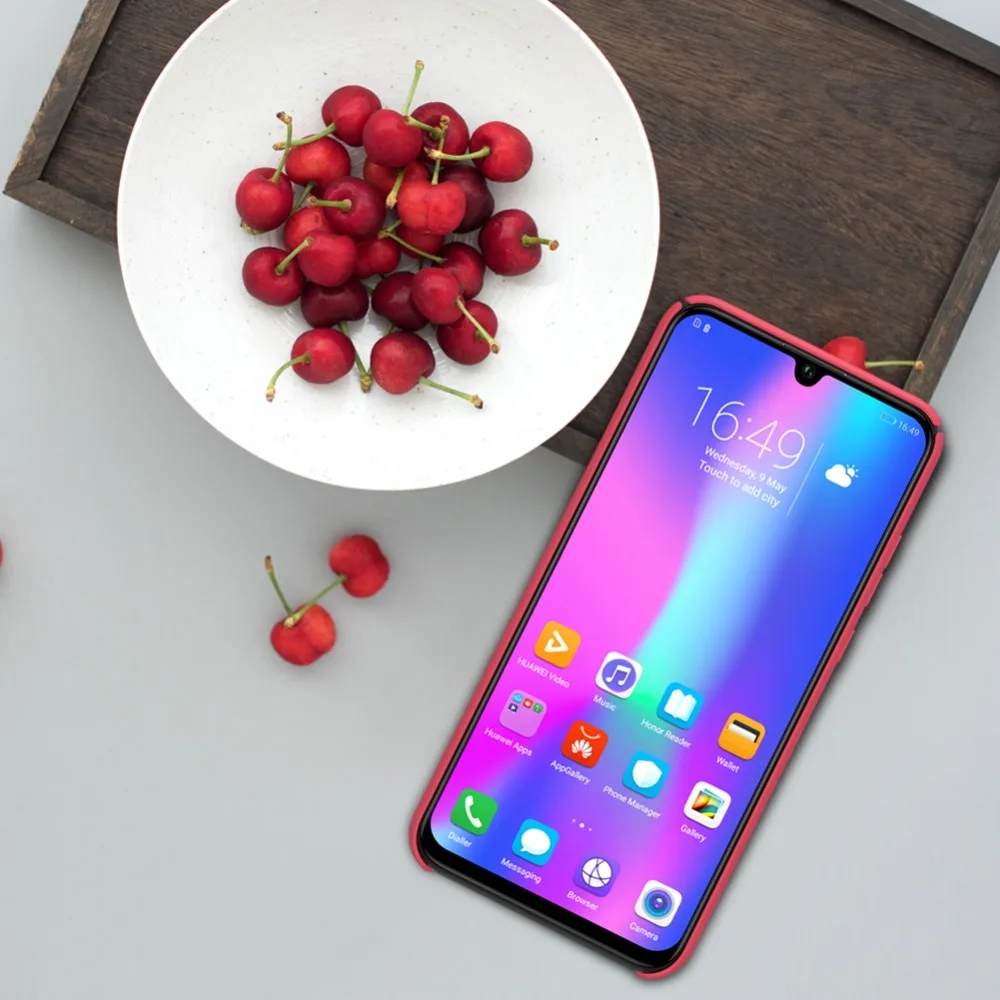 Для huawei honor 10 lite чехол Nillkin Супер Матовый PC жесткий чехол, пластиковый чехол на заднюю панель для huawei honor 10 lite чехлы для телефонов