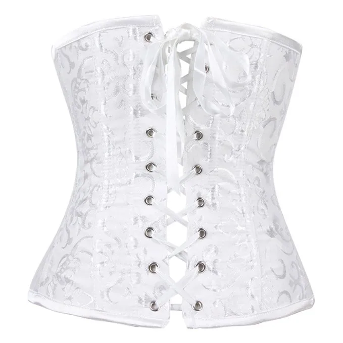 Пикантные женские туфли в готическом стиле сатиновый вышитый корсет черный