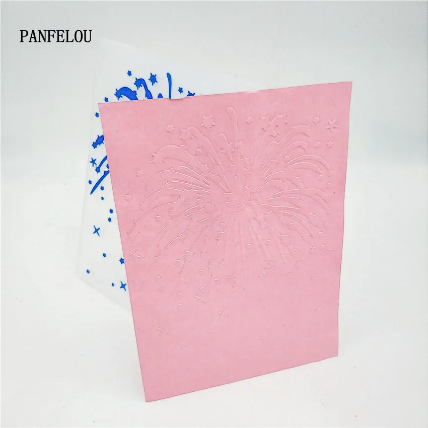 Пасхальный синий фейерверк PANFELOU фотоальбом для скрапбукинга | Дом и сад