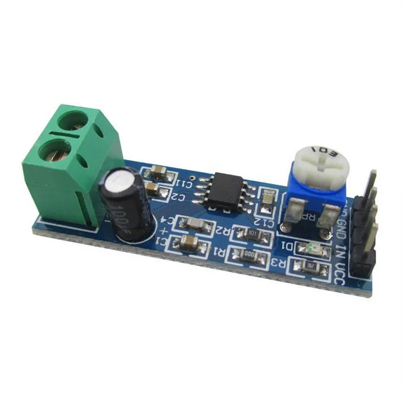 DIY LM386 супер усилитель звука 200X усиление моно Модульная плата 5 12 В|board board|board moduleboard