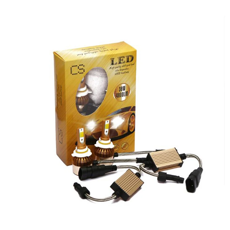 CS Автомобильные фары H4 LED H7 светодиодные лампы 3000K 6000K H1 H3 H8 H11 9005 HB3 9006 HB4 880 H27